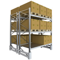 Доп. секция Фронтальный стеллаж (паллетный) Арт. 61